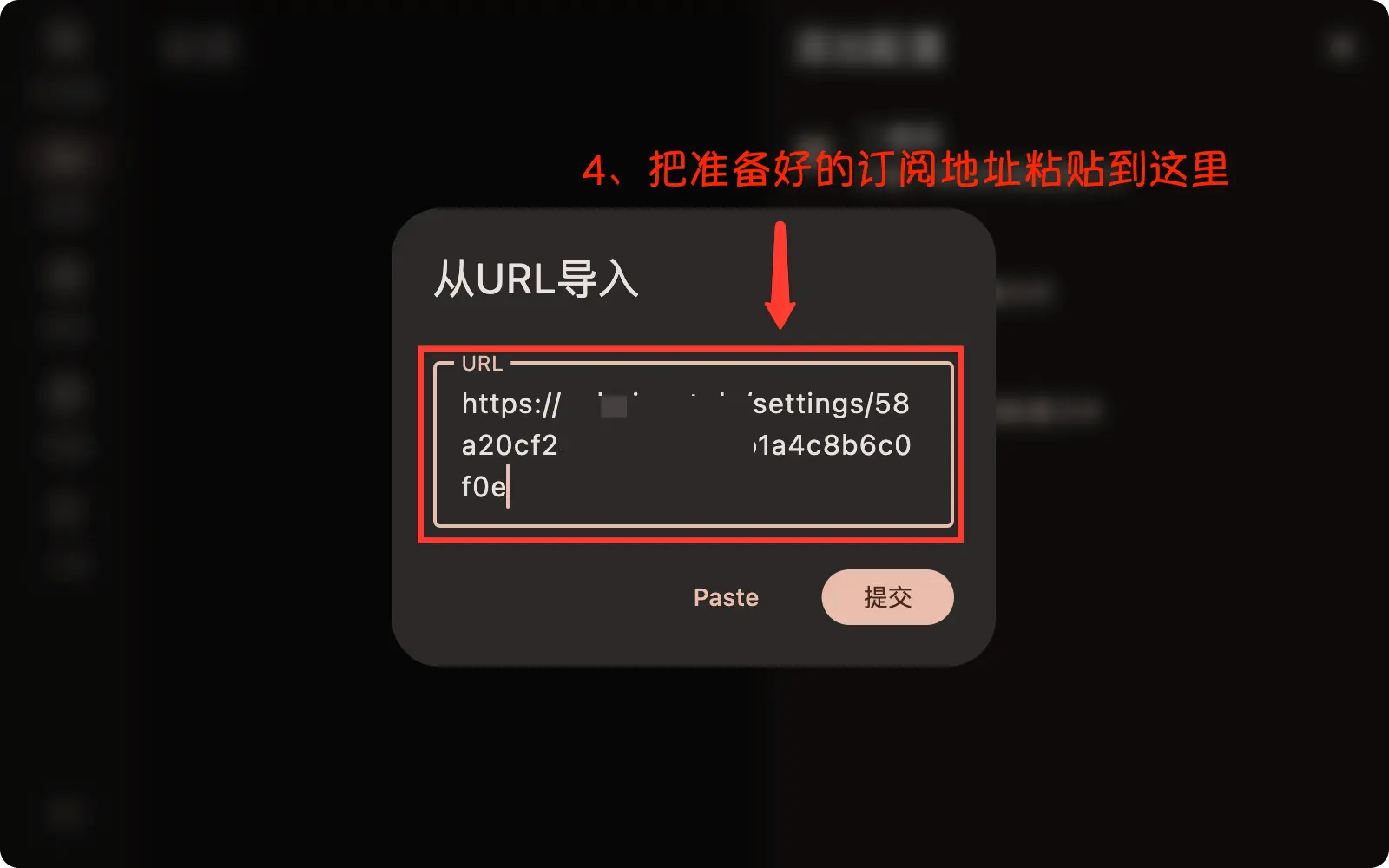 FlClashX 订阅导入流程2
